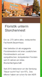 Mobile Screenshot of floristik-storchennest.de